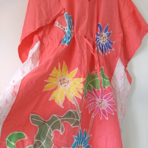 Vintage 70s daydress napdress housedress caftan NWOT - Picture 4 of 10